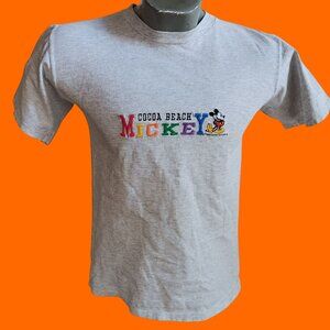 Vintage Mens T-shirt Small Disney Mickey Mouse Cocoa Beach Florida Sherry’s Best